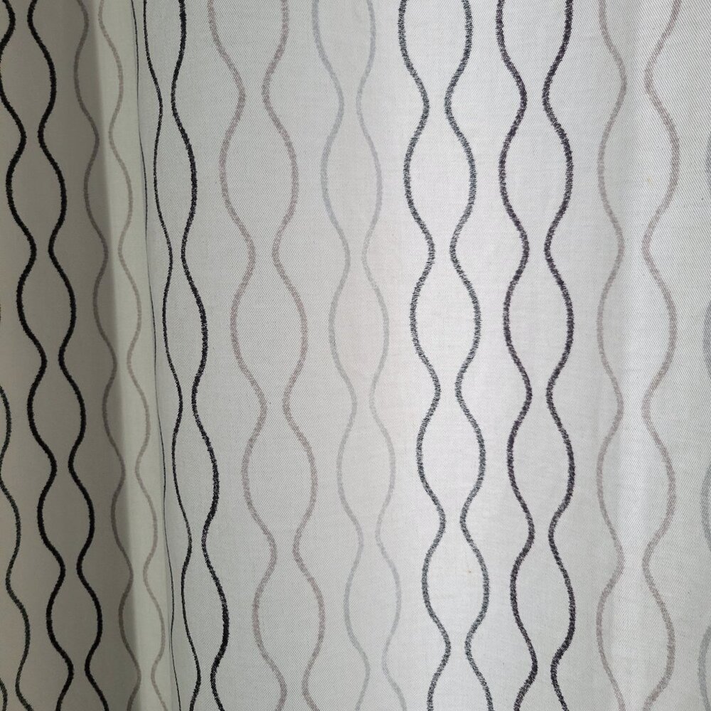 IKEA Henny Rand Drapes in Gray - 2 sets, different lengths